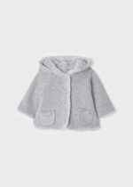 Mayoral Βρεφική Ζακέτα για Κορίτσι Γκρι 12-02395-037