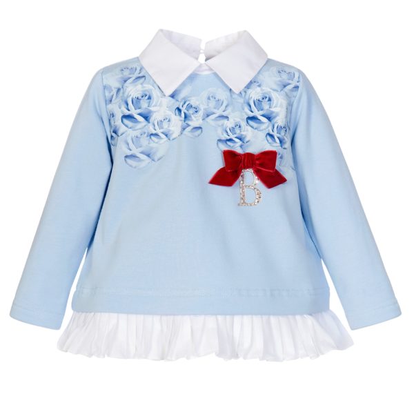 Balloon Chic Παιδική Μπλούζα για Κορίτσι Γαλάζιο 222F0539