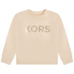 Michael Kors Παιδικό Μπλούζα για Κορίτσι Μπεζ R15136-148