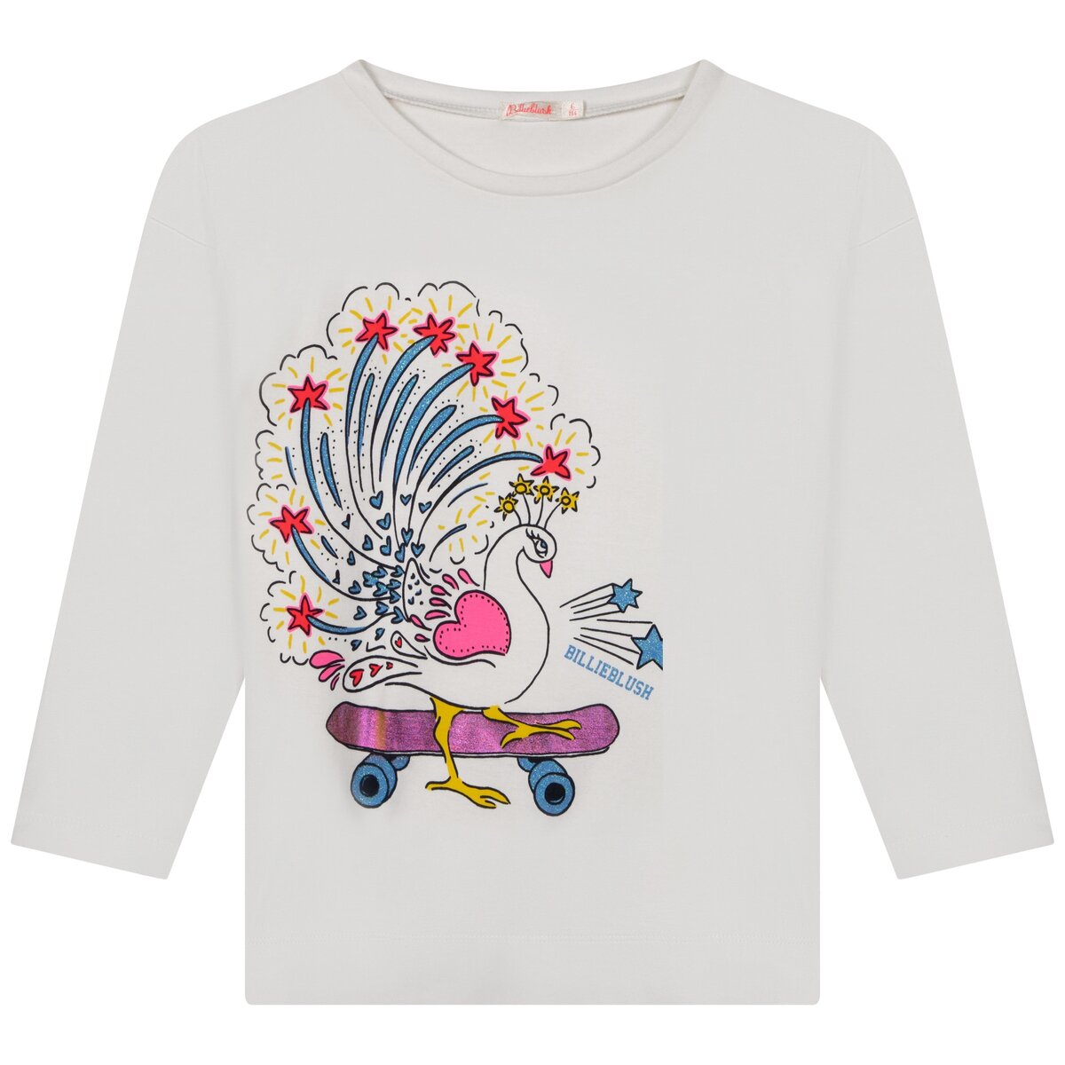 U15A47_121_001 Billieblush Παιδική Μπλούζα για Κορίτσι Άσπρη U15A47-121 - Image 1