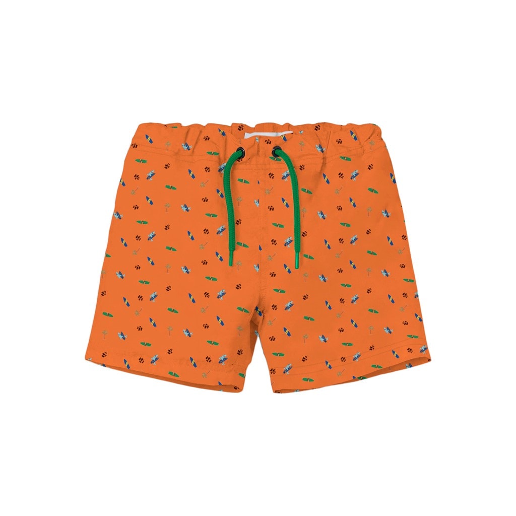 13212912_4176710_front Name it Παιδικό Μαγιό για Αγόρι Σκούρο Πορτοκαλί 13212912-16-1364-TCX - Image 1