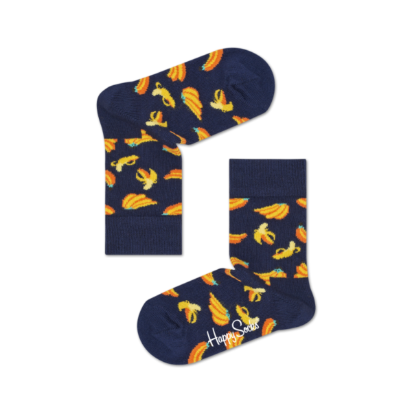 Happy Socks Kids Banana Sock ΠΑΙΔΙΚΗ ΚΑΛΤΣΑ ΚΛΑΣΙΚΗ KBAN01-6001