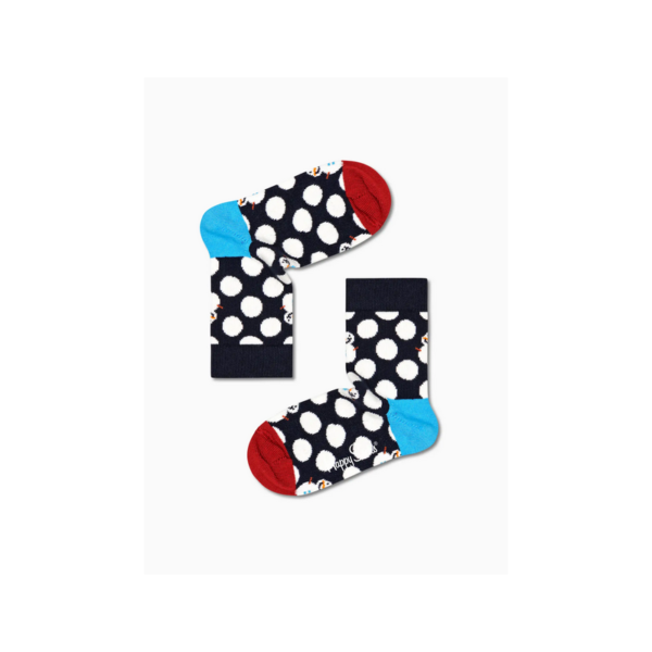 Happy Socks Kids Big Dot Snowman Sock ΠΑΙΔΙΚΗ ΚΑΛΤΣΑ ΚΛΑΣΙΚΗ KBDS01-6500
