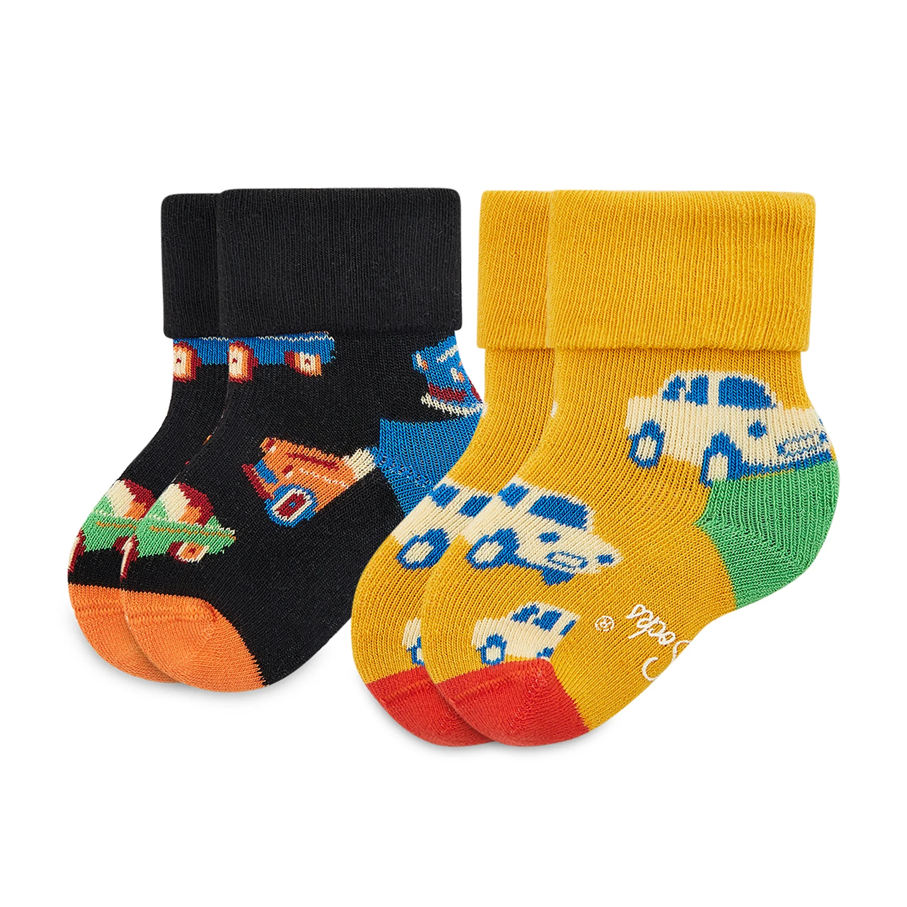 set-pseles-kaltses-paidikes-2-temakhion-happy-socks-kcar45-9300-egkhromo Happy Socks 2-Pack Kids Car Terry Sock ΠΑΙΔΙΚΗ ΚΑΛΤΣΑ TERRY 2 ΖΕΥΓΗ KCAR45-9300 - Image 1