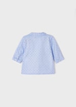 Mayoral Βρεφικό Πουκάμισο μακρυμάνικο για Αγόρι Γαλάζιο 12-02152-066 - Image 2