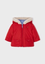 Mayoral Βρεφικό Μπουφαν Διπλής Όψεως για Αγόρι Κόκκινο 12-02401-053 - Image 3