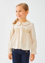 Abel & Lula Παιδική Μπλούζα για Κοριτσι Χρυσαφί 12-05640-005