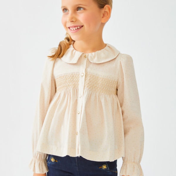Abel & Lula Παιδική Μπλούζα για Κοριτσι Χρυσαφί 12-05640-005