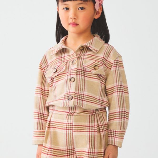 Abel & Lula Παιδικό πουκάμισο καρό για Κοριτσι Ροζ 12-05644-004