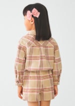 Abel & Lula Παιδική Βερμούδα καρό για Κοριτσι Ροζ 12-05734-062 - Image 2