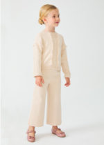 Abel & Lula Παιδικό Σετ παντελονι μακρυ πλεκτο για Κορίτσι Μπεζ 12-05753-004 - Image 3
