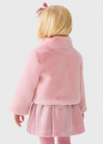 Abel & Lula Παιδικό Παλτο γουνα για Κορίτσι Ροζ 12-05802-035 - Image 3