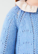 Abel & Lula Παιδικό Ζέρσεϊ διάτρητο για Κορίτσι Μπλε 12-05814-035 - Image 4