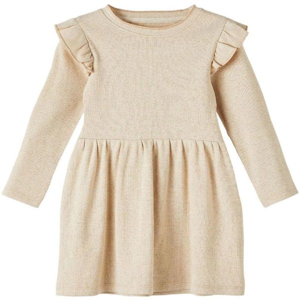 Name it Παιδικό Φόρεμα για Κορίτσι Χρυσό 13210538