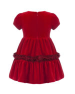 Balloon Chic Παιδικό Φόρεμα Επίσημο για Κορίτσι Κόκκινο 222F0206 - Image 2