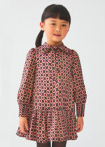 Abel & Lula Παιδικό φόρεμα Σατέν για Κοριτσι Γκρι 12-05526-009