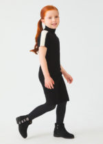 Abel & Lula Παιδικό Φόρεμα Πλεκτό για Κοριτσι Μαύρο 12-05540-002