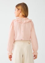 Abel & Lula Παιδική Μπλούζα γάζα βαμβάκι για Κοριτσι Σομόν 12-05638-054 - Image 2