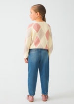 Abel & Lula Παιδικό Παντελόνι μακρύ slouchy για Κοριτσι Tζιν 12-05743-002 - Image 2