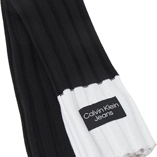 Calvin Klein Kids Παιδικό Φουλάρι COLOUR BLOCK SCARF Unisex Μαύρο IU0IU00362-BEH