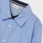 Name it Παιδικό Πουκάμισο για Αγόρι Μπλε 13205479-Dusty-Blue-dot - Image 4