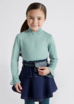 Mayoral Παιδικό Μλουζάκι Ημιζιβαγκο  για Κορίτσι Πετρόλ 12-00145-087