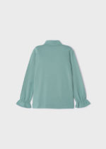 Mayoral Παιδικό Μλουζάκι Ημιζιβαγκο  για Κορίτσι Πετρόλ 12-00145-087 - Image 3