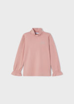 Mayoral Παιδικό Μπλουζάκι Ημιζιβαγκο  για Κορίτσι Ροζ  12-00145-088