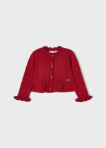Mayoral Βρεφική Ζακέτα μπολερό πλεκτή για Κορίτσι Κόκκινο  12-02315-048