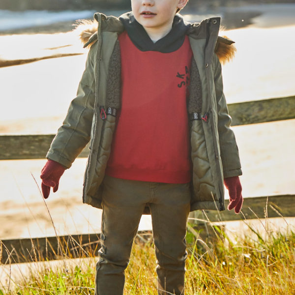 Mayoral Παιδικό Παντελόνι μακρύ για Αγόρι Πεύκο 12-04591-021