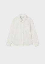 Mayoral Παιδικό Πουκάμισο για Κορίτσι Άσπρο 12-07170-002 - Image 3