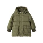 Name it Παιδικό Μπουφάν για Αγόρι Χακί 13205926