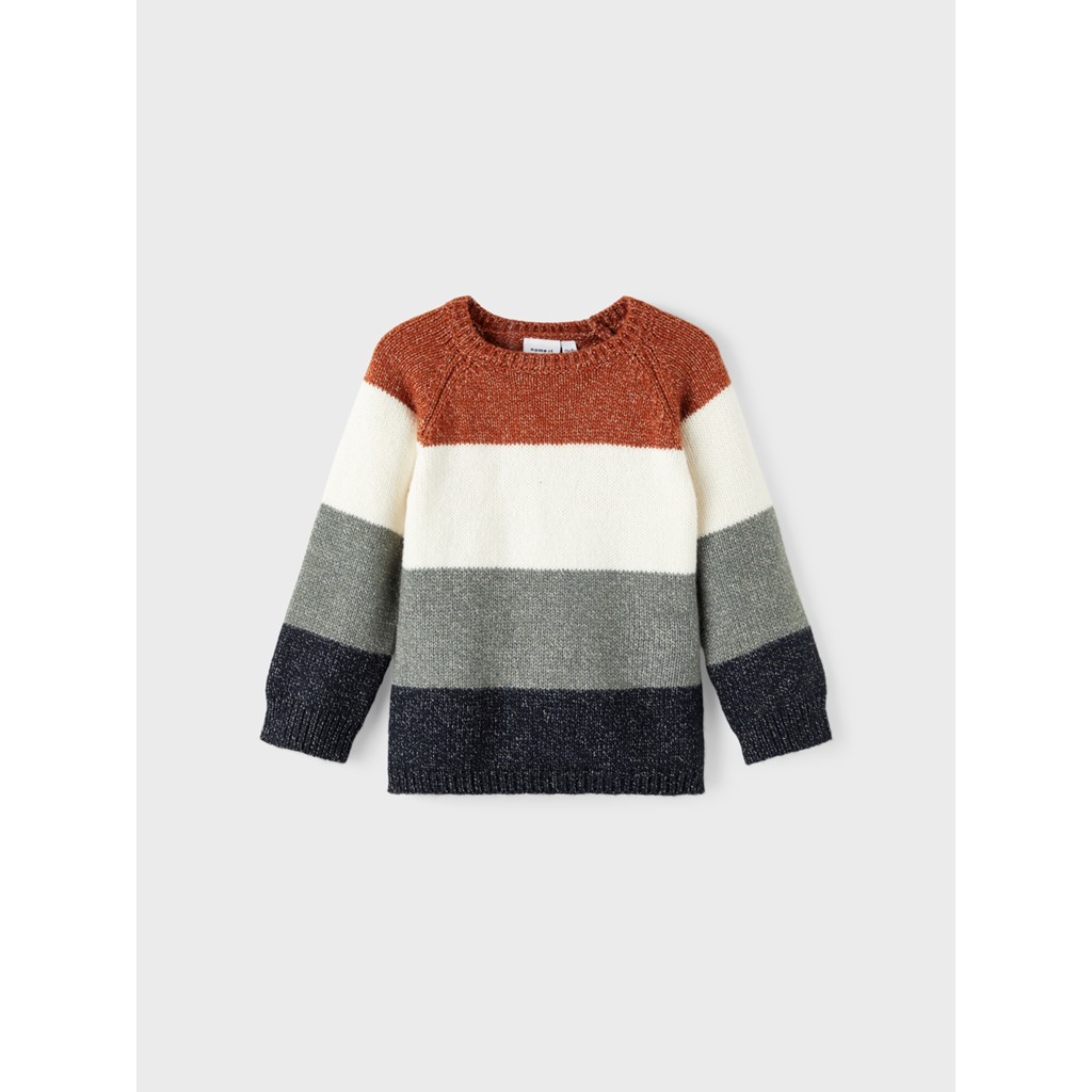 13207120_3963483_1 Name it Παιδικό Πουλόβερ Για Αγόρι Γκρι 13207120 - Image 1