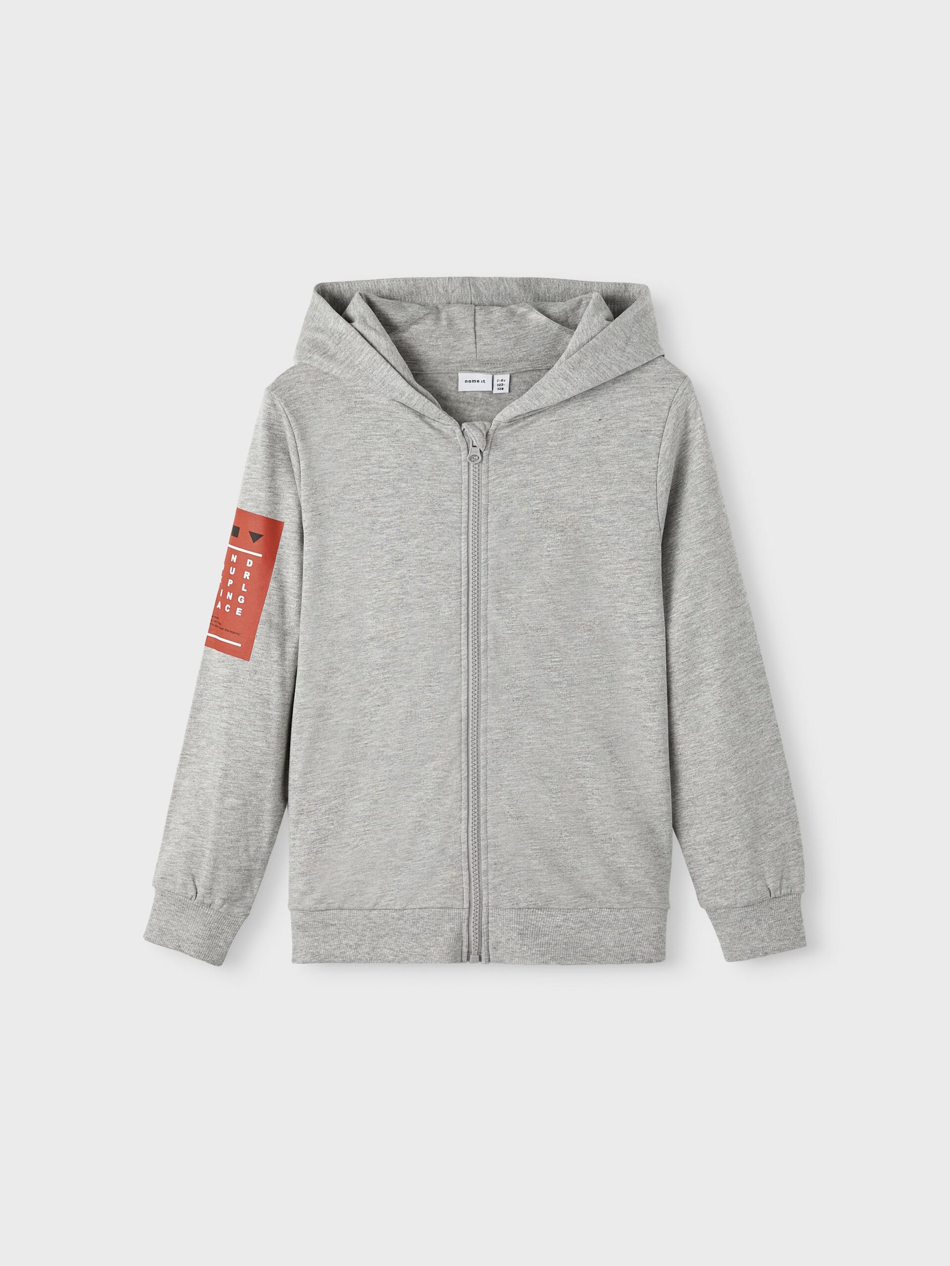 13209302 Name it Παιδική Ζακέτα για Αγόρι Γκρι 13209302 - Image 1