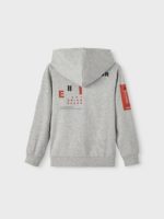 Name it Παιδική Ζακέτα για Αγόρι Γκρι 13209302 - Image 2