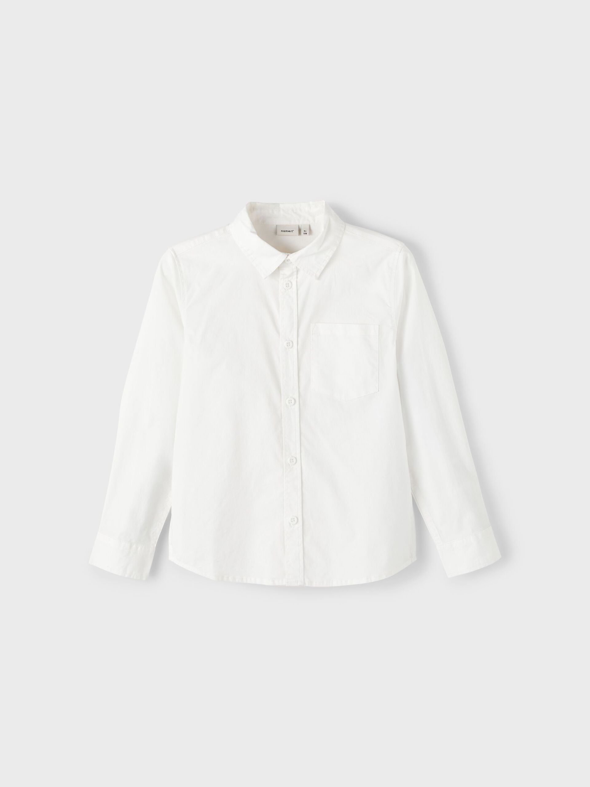 13209678 Name it Παιδικό Πουκάμισο για Αγόρι Λευκό 13209678 - Image 1