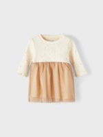 Name it Βρεφικό Φόρεμα για Κορίτσι Μπεζ 13210037