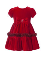 Balloon Chic Παιδικό Φόρεμα Επίσημο για Κορίτσι Κόκκινο 222F0206