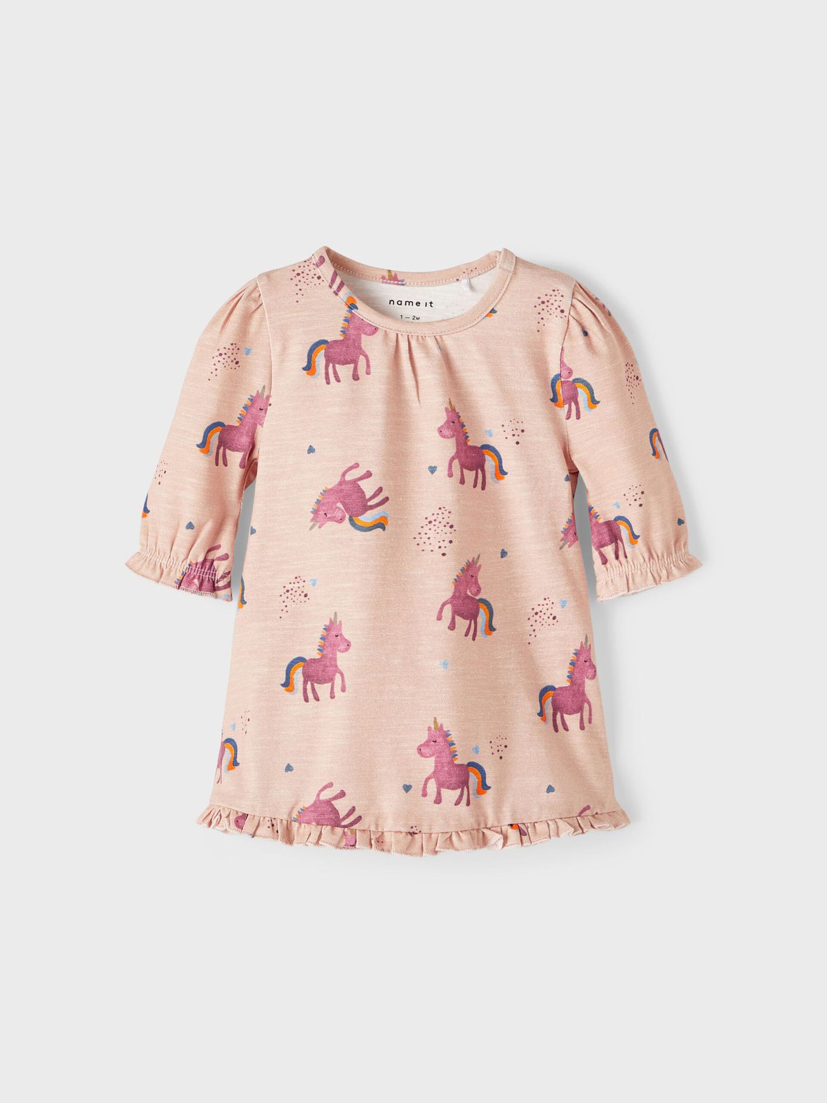 13212664 Name it Παιδικό Φόρεμα για Κορίτσι Ροζ 13212664 - Image 1