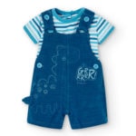 Boboli Βρεφικό Σετ για Αγόρι Τζιν 106186-Bleach