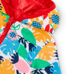 Boboli Παιδικό Αντιανεμικό Μπουφάν για Κορίτσι Κόκκινο 206176-3744 - Image 8