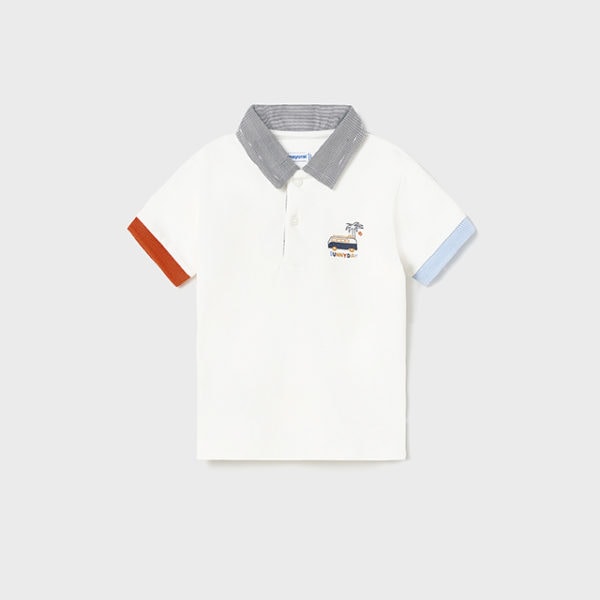 Mayoral Βρεφικό Πόλο για Αγόρι Κρεμ 23-01104-024