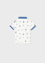 Mayoral Βρεφικό Πόλο για Αγόρι Σταμπωτό Καράβια  23-01106-060 - Image 3