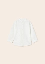 Mayoral Βρεφικό Πουκάμισο για Αγόρι Λευκό-Πουά 23-01114-076