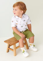 Mayoral Βρεφική Βερμούδα για Αγόρι Χακί 23-01288-091