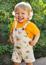 Mayoral Βρεφικό Σετ Σαλοπέτα για Αγόρι Μουσταρδί  23-01643-036