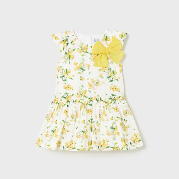 Mayoral Βρεφικό Φόρεμα για Κορίτσι Λευκό  23-01958-038