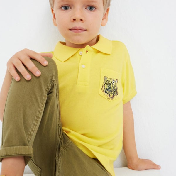 Mayoral Παιδικό Πόλο για Αγόρι Κίτρινο  23-03154-038