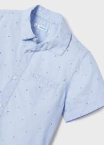 Mayoral Παιδικό Πουκάμισο για Αγόρι Γαλάζιο  23-03163-041 - Image 4