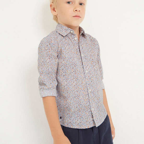 Mayoral Παιδικό Πουκάμισο για Αγόρι Φλοράλ 23-03170-058